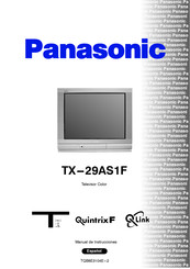 Panasonic TX-29AS1F Manual De Instrucciones