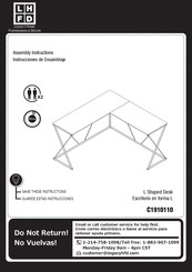 LHFD C1910110 Instrucciones De Ensamblaje