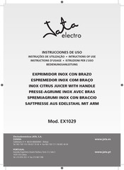 Jata electro EX1029 Instrucciones De Uso