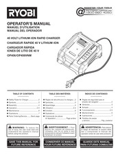 Ryobi OP406VNM Manual Del Operador