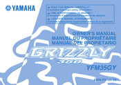 Yamaha YFM35GY Manual Del Propietário