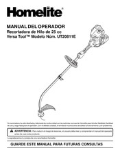 Homelite Versa Tool UT20811E Instrucciones De Seguridad Y Manual Del Operador