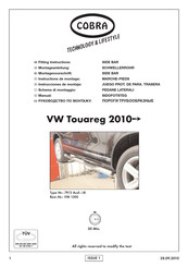 Cobra VW 1305 Instrucciones De Montaje