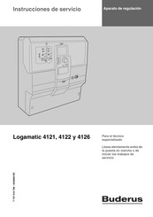 Buderus Logamatic 4126 Instrucciones De Servicio