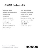 honor Earbuds X5 Guia De Inicio Rapido