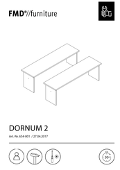 FMD Furniture DORNUM 2 654-001 Manual De Instrucciones