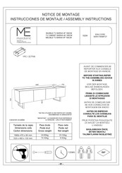 ME MARCKERIC 16256 Instrucciones De Montaje