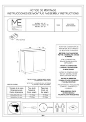 ME MARCKERIC 16300 Instrucciones De Montaje