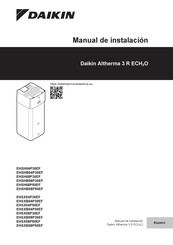 Daikin Altherma 3 R ECH2O EHSHB04P30EF Manual De Instalación