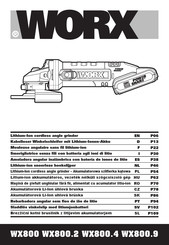 Worx WX800.4 Manual De Instrucciones