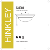 Hinkley 930003 Manual De Instrucciones