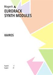 Magerit KAIROS Manual De Instrucciones