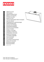 Franke FMY PRO 907 FM BK/IX Manual De Uso