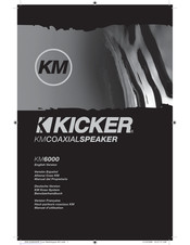 Kicker KM6000 Manual Del Propietário