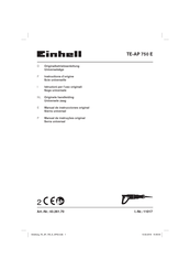 EINHELL 43.261.70 Manual De Instrucciones