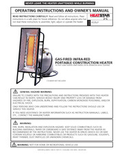 Enerco HEATSTAR HS35LP Instrucciones De Uso Y Manual Del Usuario