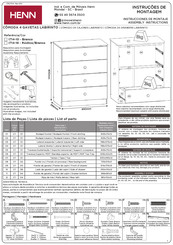 HENN I714-18 Instrucciones De Montaje