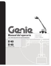 Genie 832 Manual Del Operario Con Información De Mantenimiento