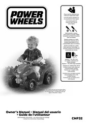 Power Wheels PAW PATROL CMP32 Manual Del Usuario