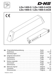 D+H LDx-1400-5-ACB Manual Original