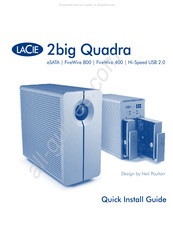 LaCie 2big Quadra Guía De Instalación Rápida