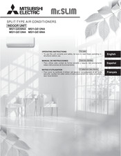Mitsubishi Electric Mr.SLIM MSY-GE12NA Manual De Instrucciones
