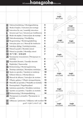 Hansgrohe Logis 40511 Serie Modo De Empleo/Instrucciones De Montaje