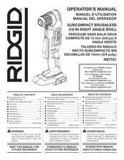 Ryobi R87701 Manual Del Operador