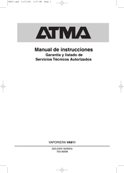 ATMA VA811 Manual De Instrucciones