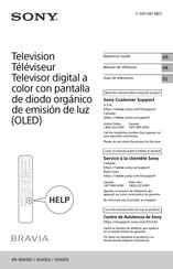 Sony Bravia XR-55A90J Guía De Referencia