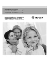 Bosch HCP36E51UC/01 Instrucciones De Instalación