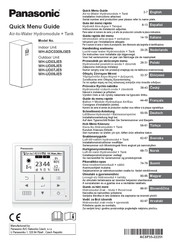 Panasonic WH-UD05JE5 Guía Rápida