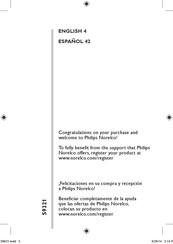 Philips Norelco S9321 Manual Del Usuario
