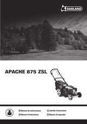 Lista Gasolina GARLAND APACHE 875 ZSL-V19 Manual De Instrucciones