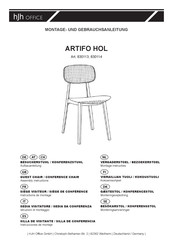 hjh OFFICE ARTIFO HOL 830114 Instrucciones De Montaje