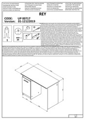 BUT REY UP 00717 Instrucciones De Montaje