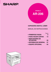 Sharp AR-206 Manual De Instrucciones