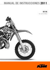 KTM 65 SX 2011 Manual De Instrucciones