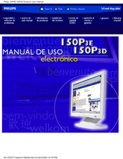 Philips 150P3D/20Z Manual De Uso