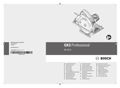 Bosch GKS Professional 85 Manual Original