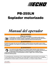 Echo PB-255LN Manual Del Operador