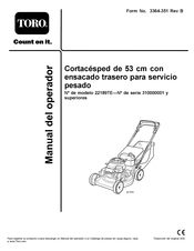 Toro 22189TE Manual Del Operador