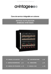 Avintage AV60CDZ Manual De Utilización