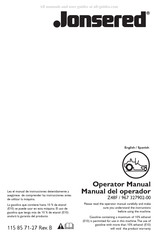 Jonsered Z48F Manual De Instrucciones