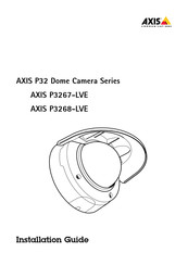 Axis Communications P3268-LVE Guia De Instalacion