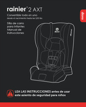 Diono rainier 2 AXT Manual De Instrucciones