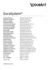 Duravit DuraSystem WD6005 000 000 Instrucciones De Montaje