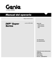 Terex 1298036SPGT Manual Del Operario