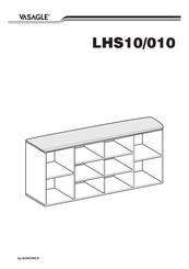 Songmics VASAGLE LHS10/010 Manual De Instrucciones