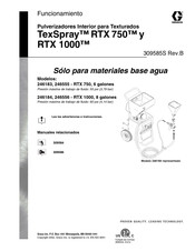 Graco TexSpray RTX 1000 Funcionamiento